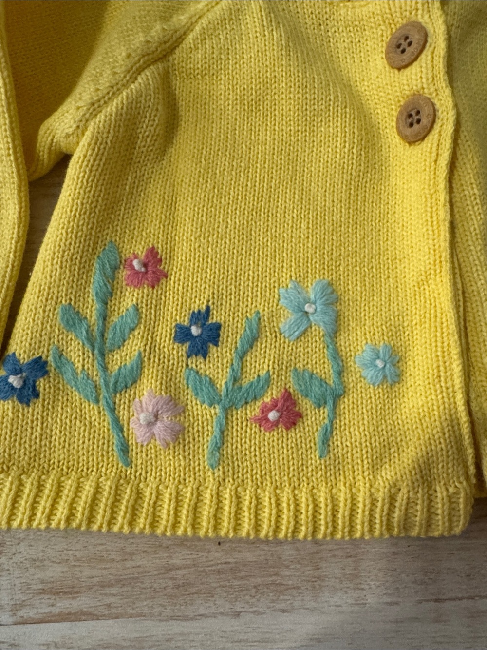 JoJo Maman Bébé Yellow Bird Embroidered Kids Matching Set - Picture 10 of 15